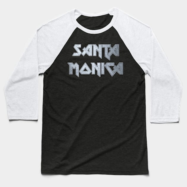 Santa Monica CA Baseball T-Shirt by KubikoBakhar